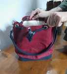 Mala Lacoste Bordeaux