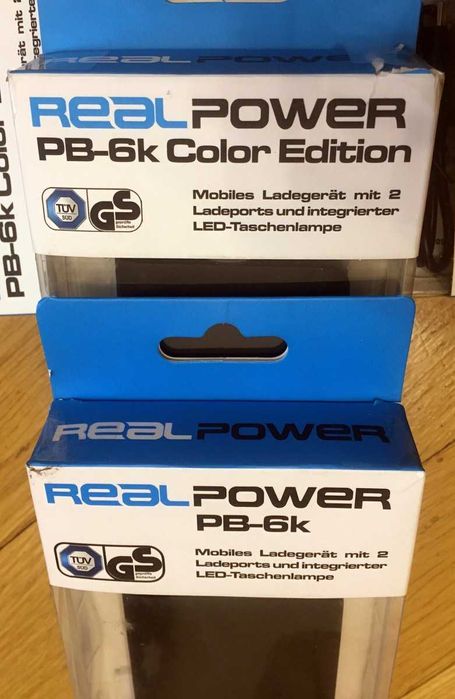 Павербанк с фонариком ultron RealPower PB-6k 8000mAh USB-A Li-Ion