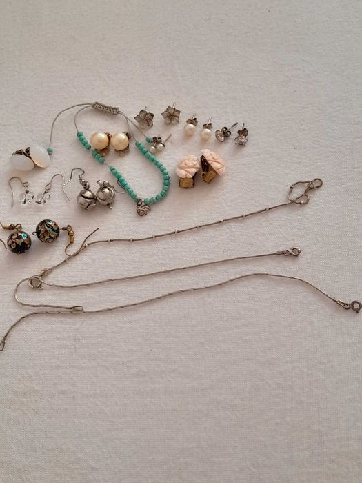 Bizuteria damska bransoletki z kamieni naturalnych srebro