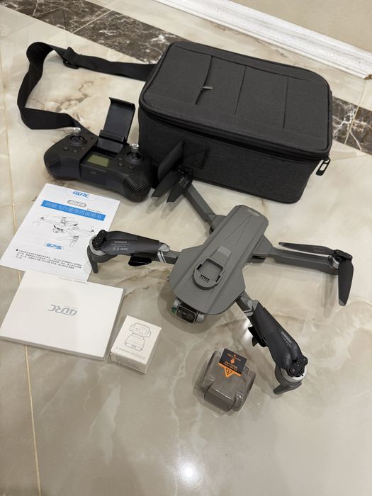 Квадрокоптер 4DRC F4s Max 1,3км GPS 2-х осьова 4K камера 23 хв