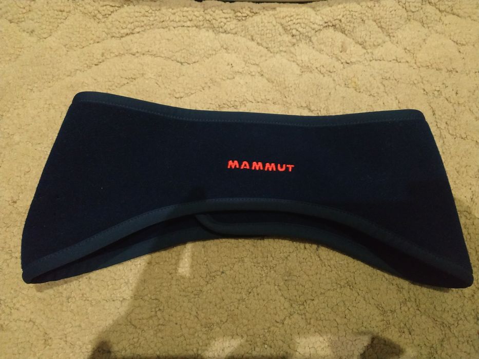 Мужская,женская флисовая повязка mammut wind stopper originals