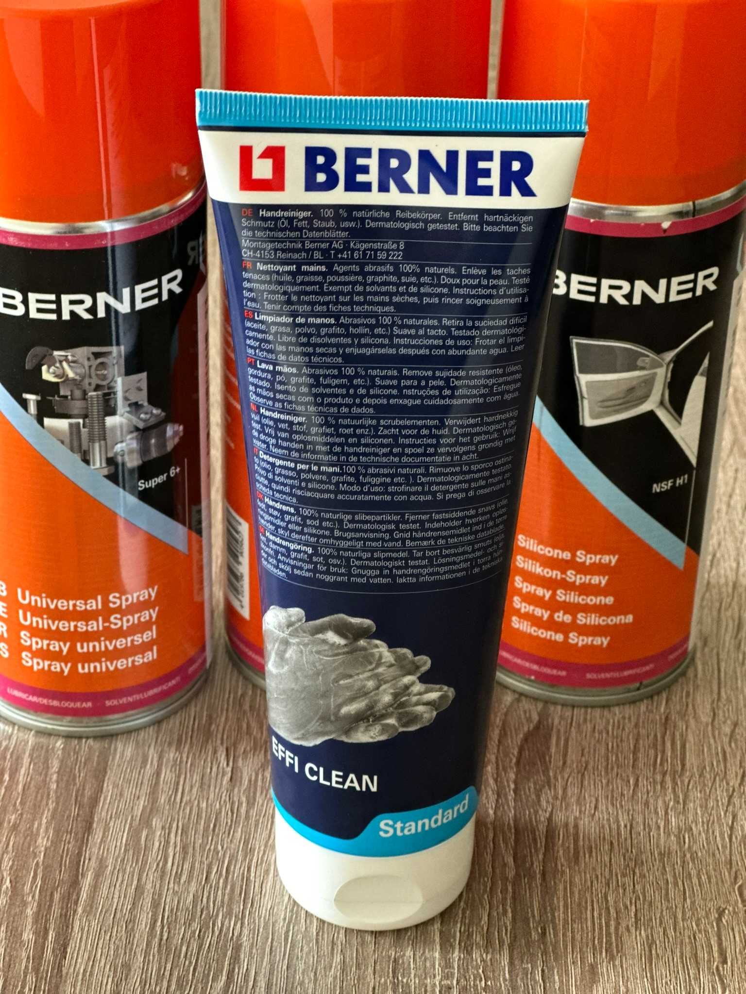 Паста-очисник для рук Berner Standart 250 мл (362808)