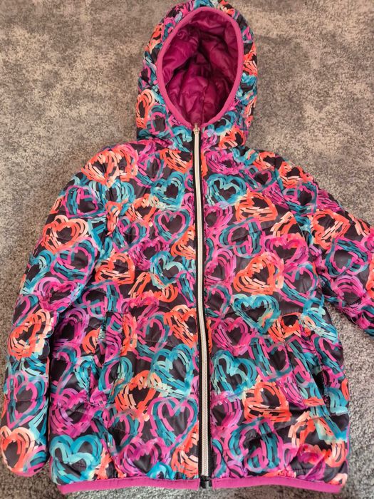 Przejściowa kurtka dziewczęca rozmiar 110