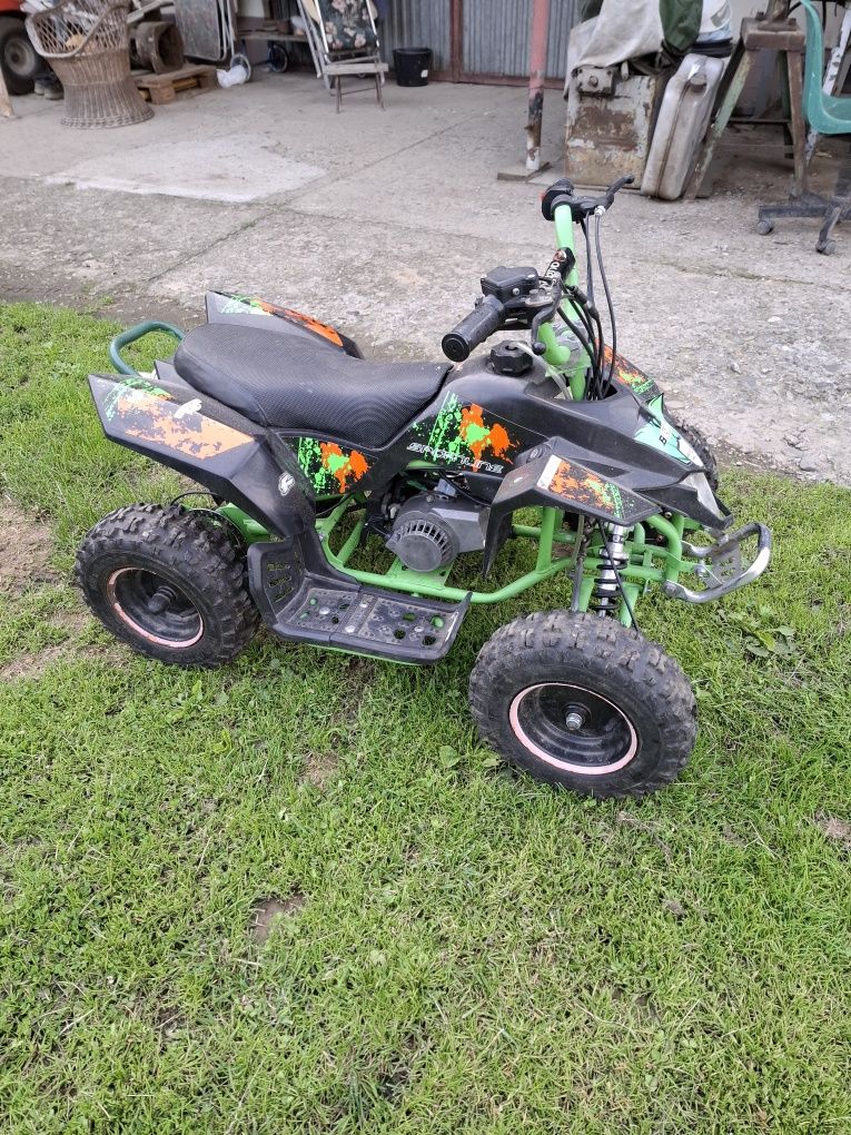 Mini quad spalinowy 50cc dla dzieci uszkodzona cewka