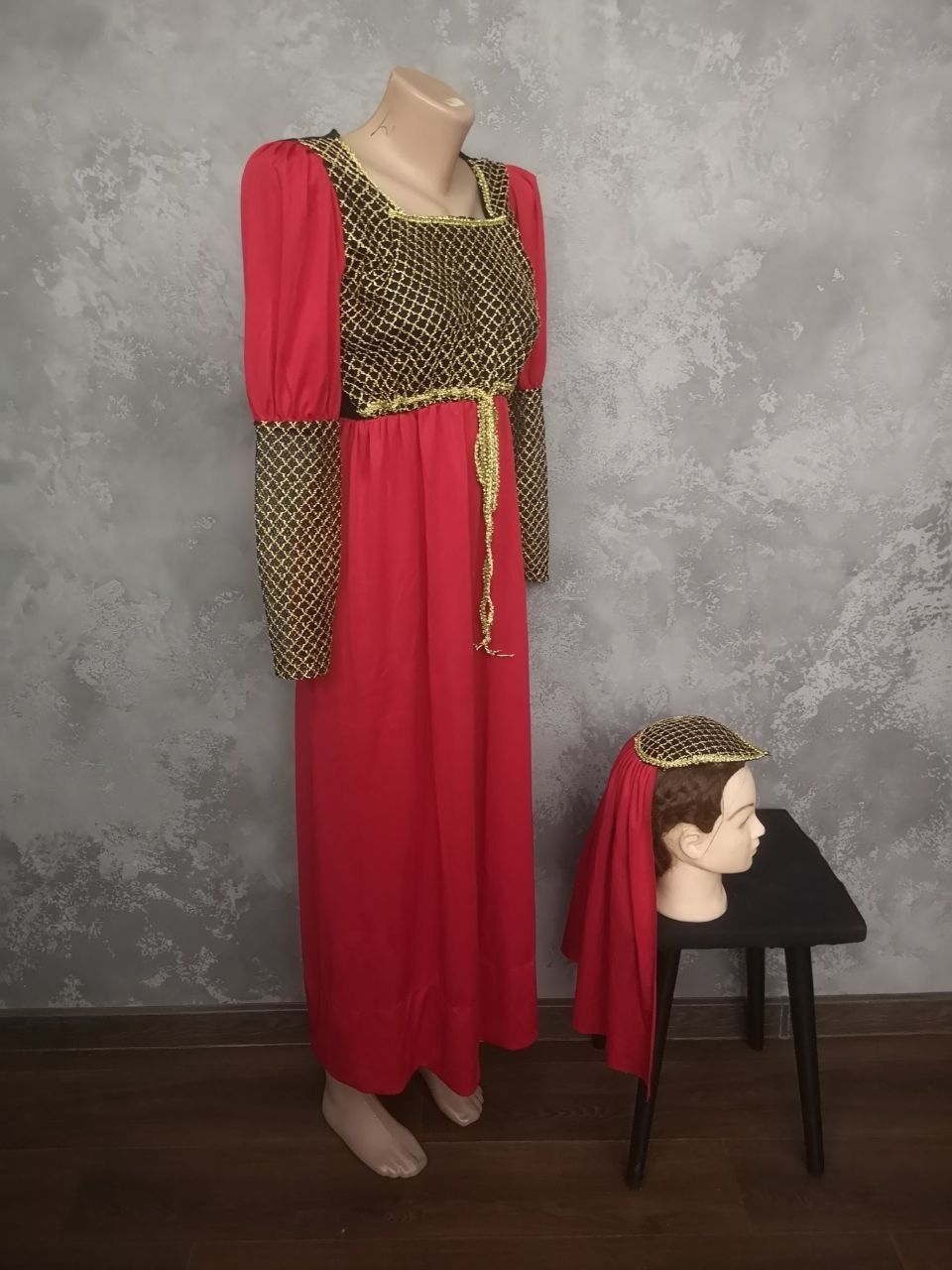 Карнавальный костюм платье средневековье XS-S хелоуин хэлоуин карнавал