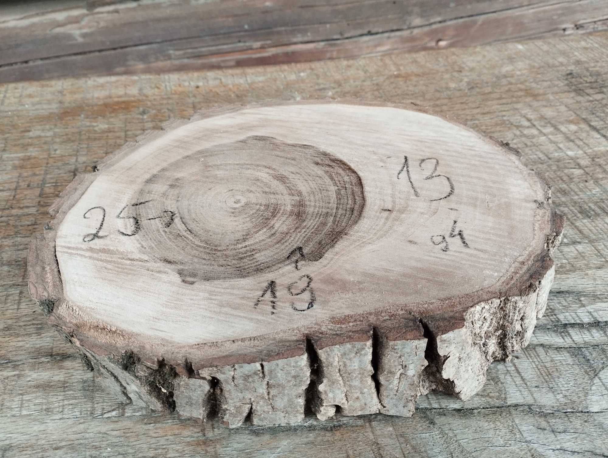 Plastry drewna DIY Piękny Orzech Szlifowany Wstępnie WYBÓR SZTUKI