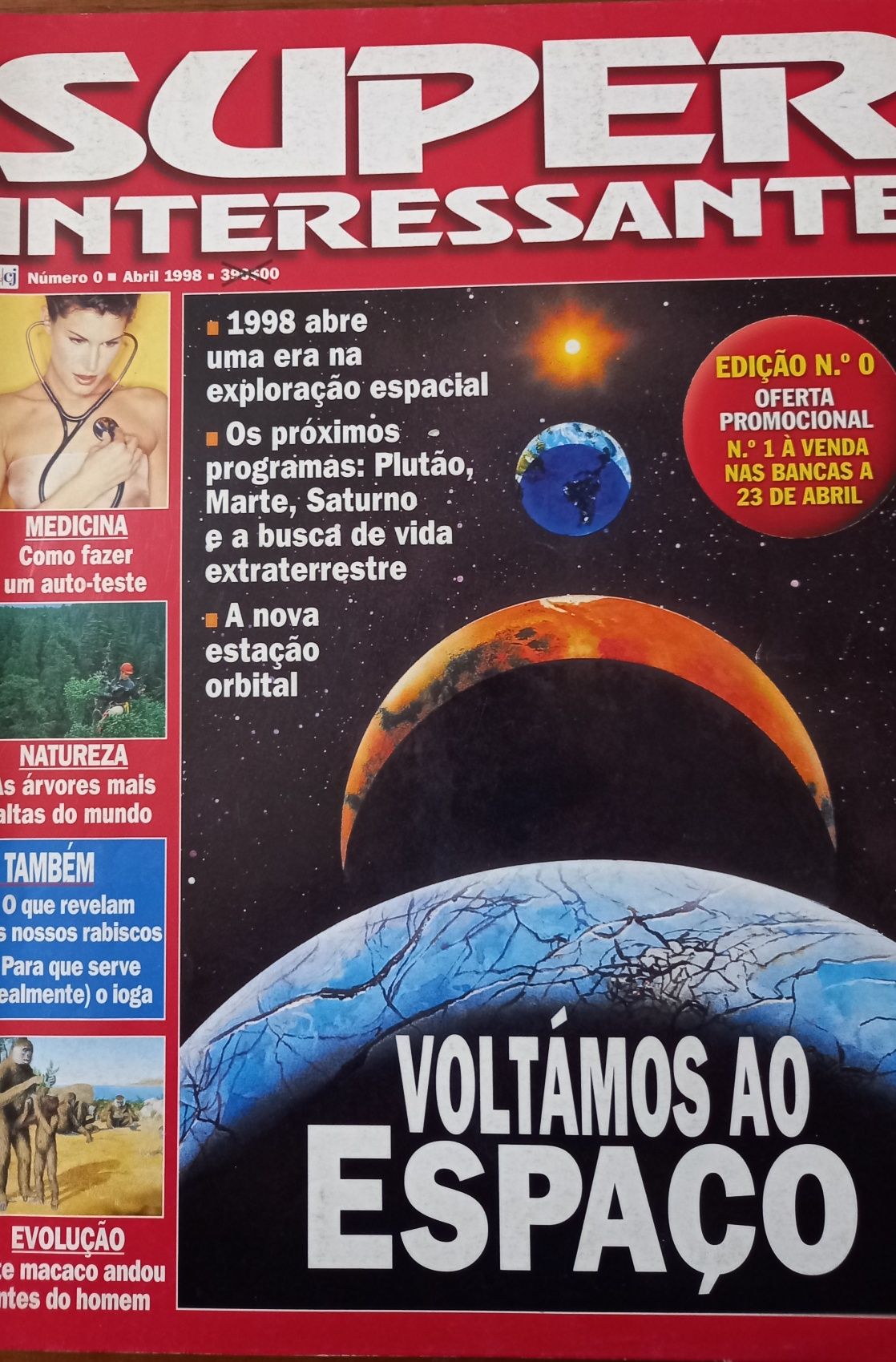 primeira Super Interessante n° ZERO de 1998