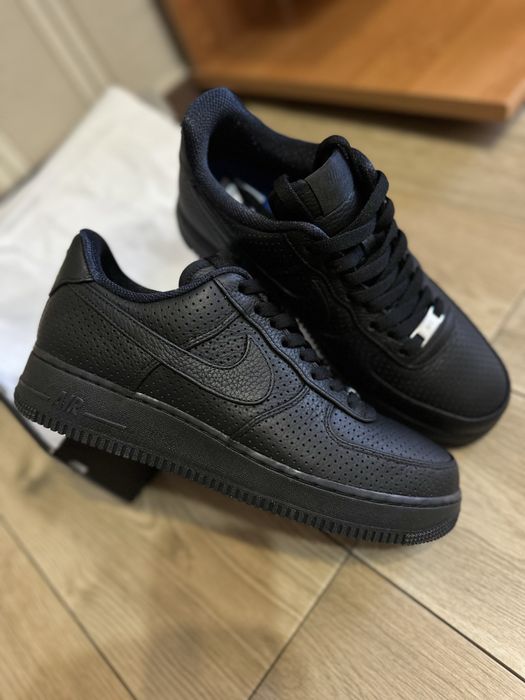 Nike Air Force 1 SP Xld Black HF8189-001 (Premium Perforated Leather)