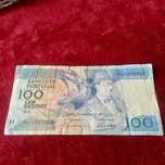 Nota 100 escudos Fernando pessoa