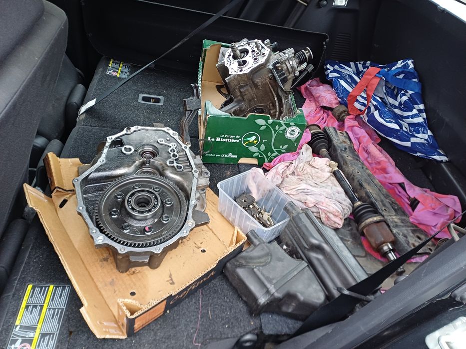 Opel agila uszkodzona skrzynia