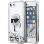 Etui Karl Lagerfeld Glitter Karl's Head na iPhone 7 / 8 / SE 2020 / SE