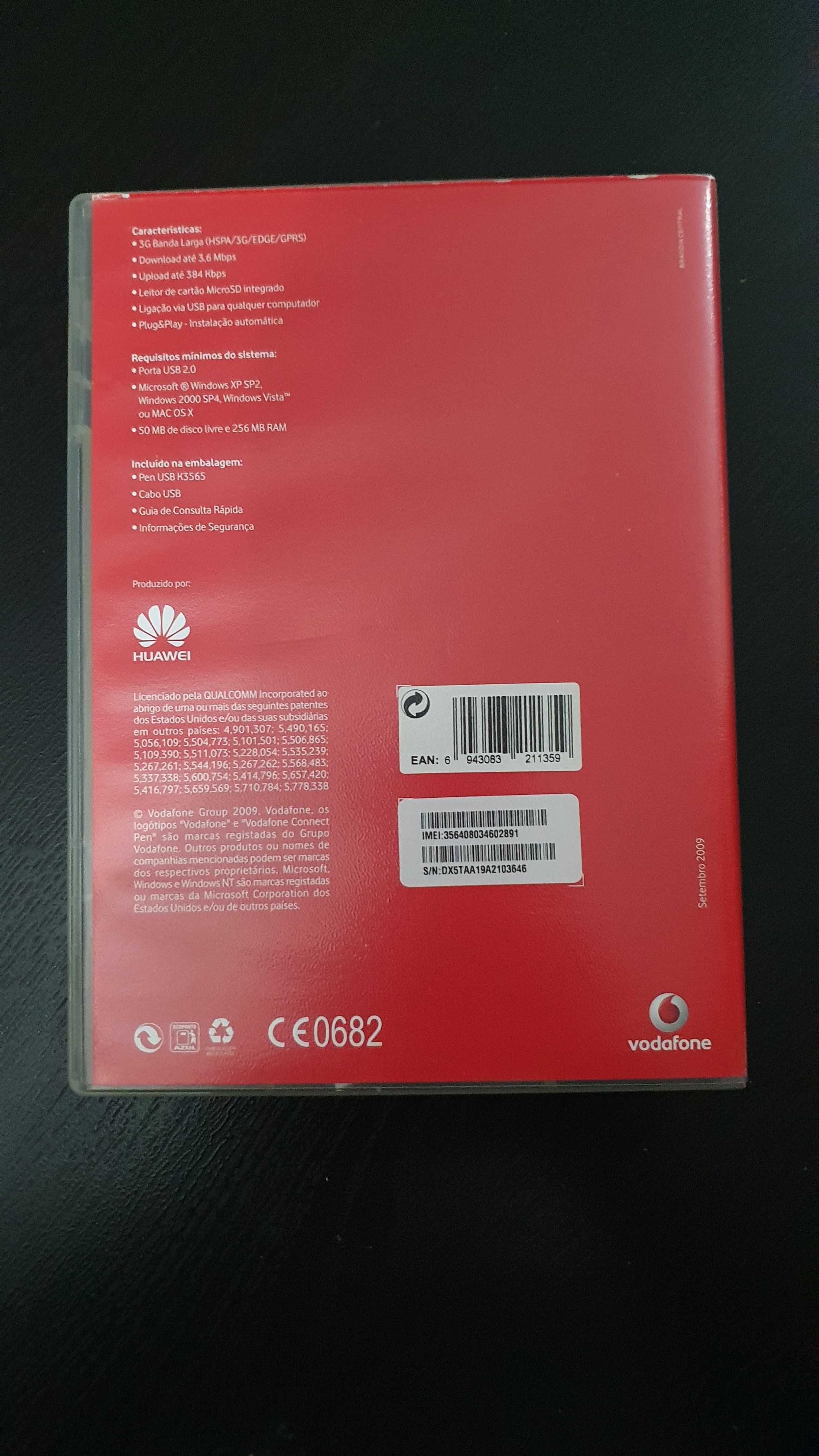 Pen Vodafone "usada" + TP-Link TL-MR3020 "Novo"