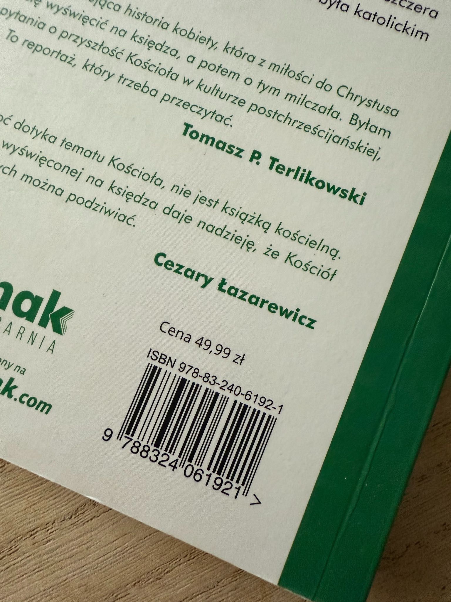 Książka Tomasz Maćkowiak - Byłam katolickim księdzem