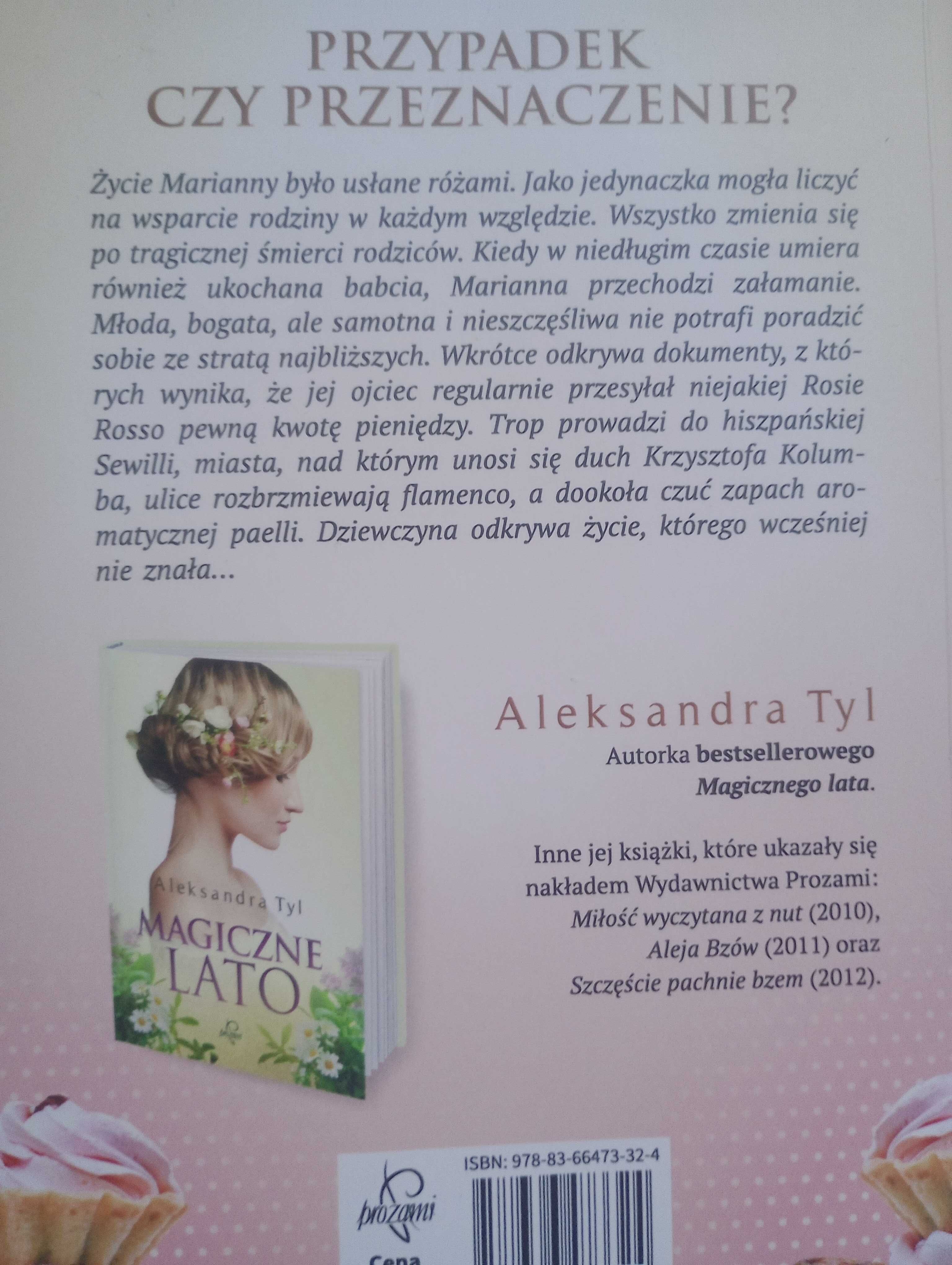 Aleksandra Tyl zestaw 4 książek Magiczne lato, Karmelowa jesień, Zima