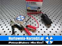 adapter gniazdo zapalniczki samochodowej z krokodylkami, adaptor 12V