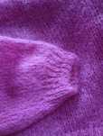 Sweter damski różowy z moherem