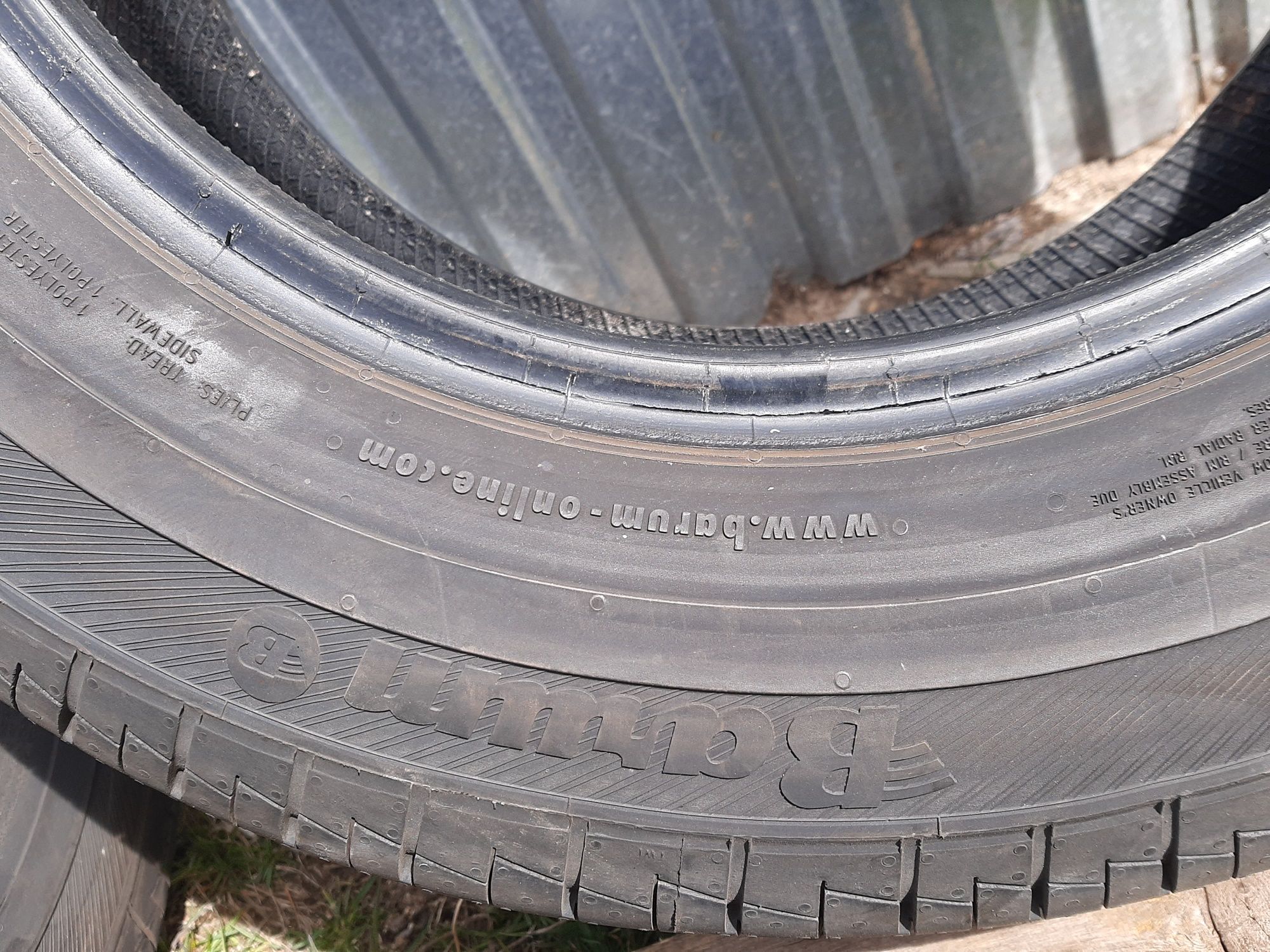 2x Opony letnie 195/70R15C Barum Vanis 2 / Demo / Jak Nowe