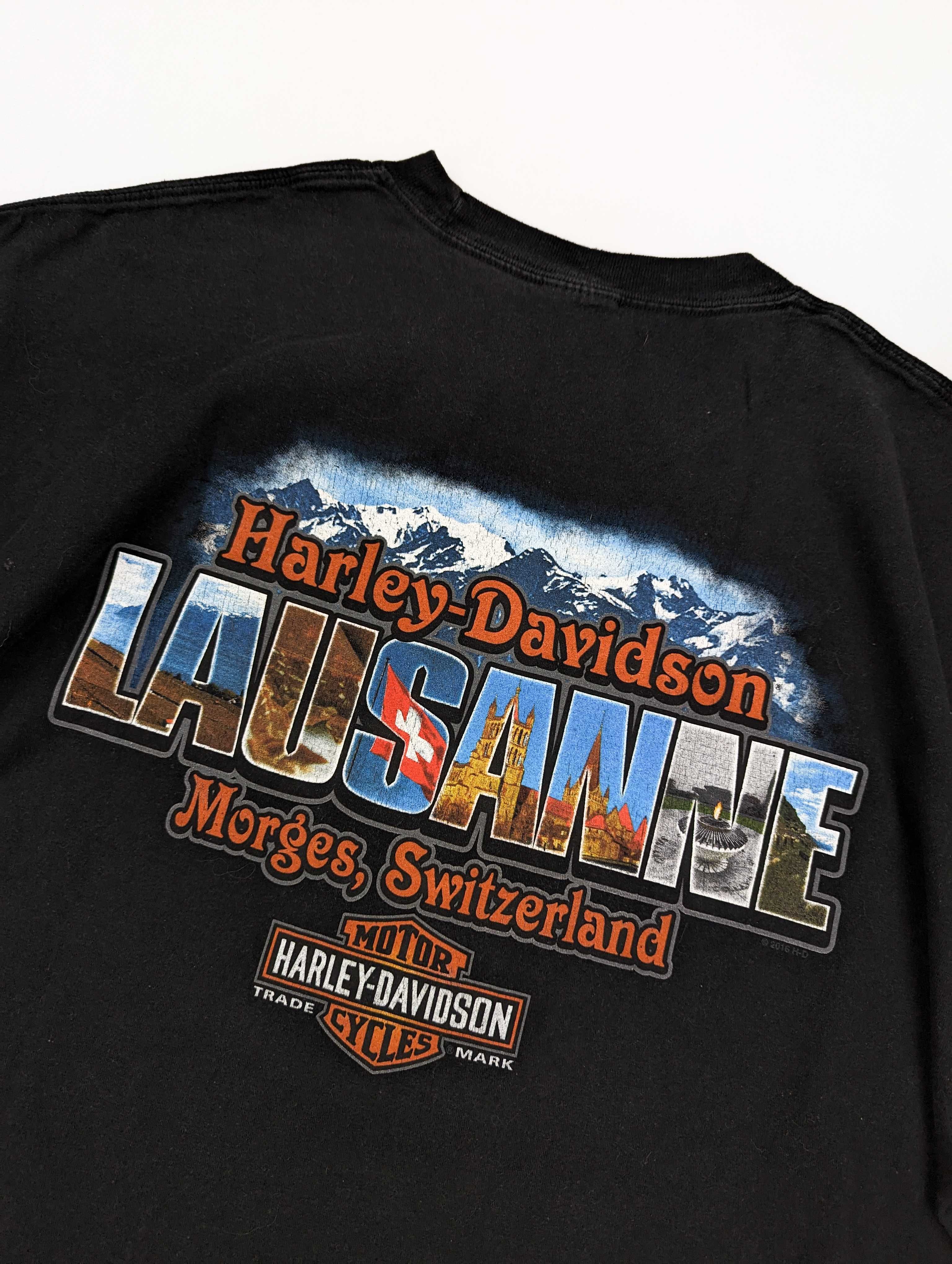 T-shirt męski okrągły dekolt Harley Davidson rozmiar XL