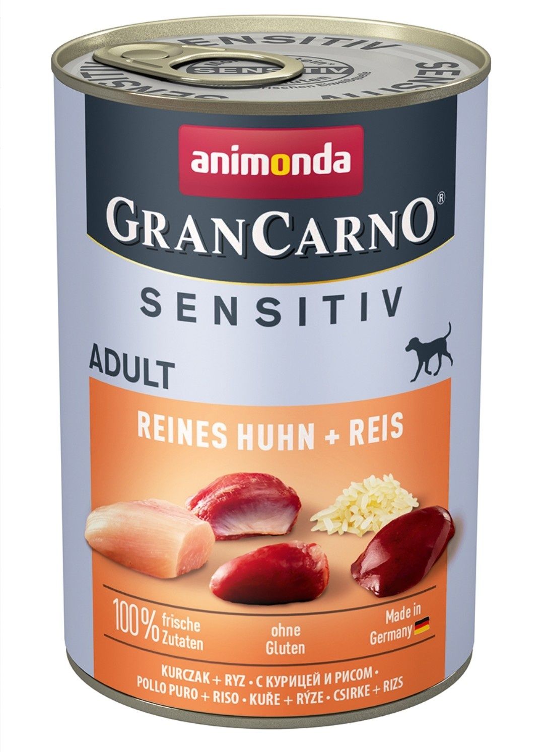 GranCarno kurczak + ryż adult sensitive 20x400g