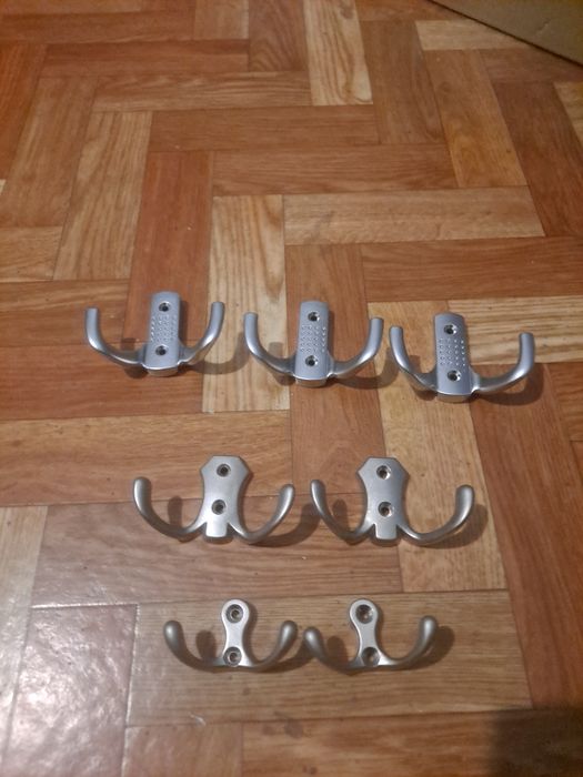 Komplet haków metalowych