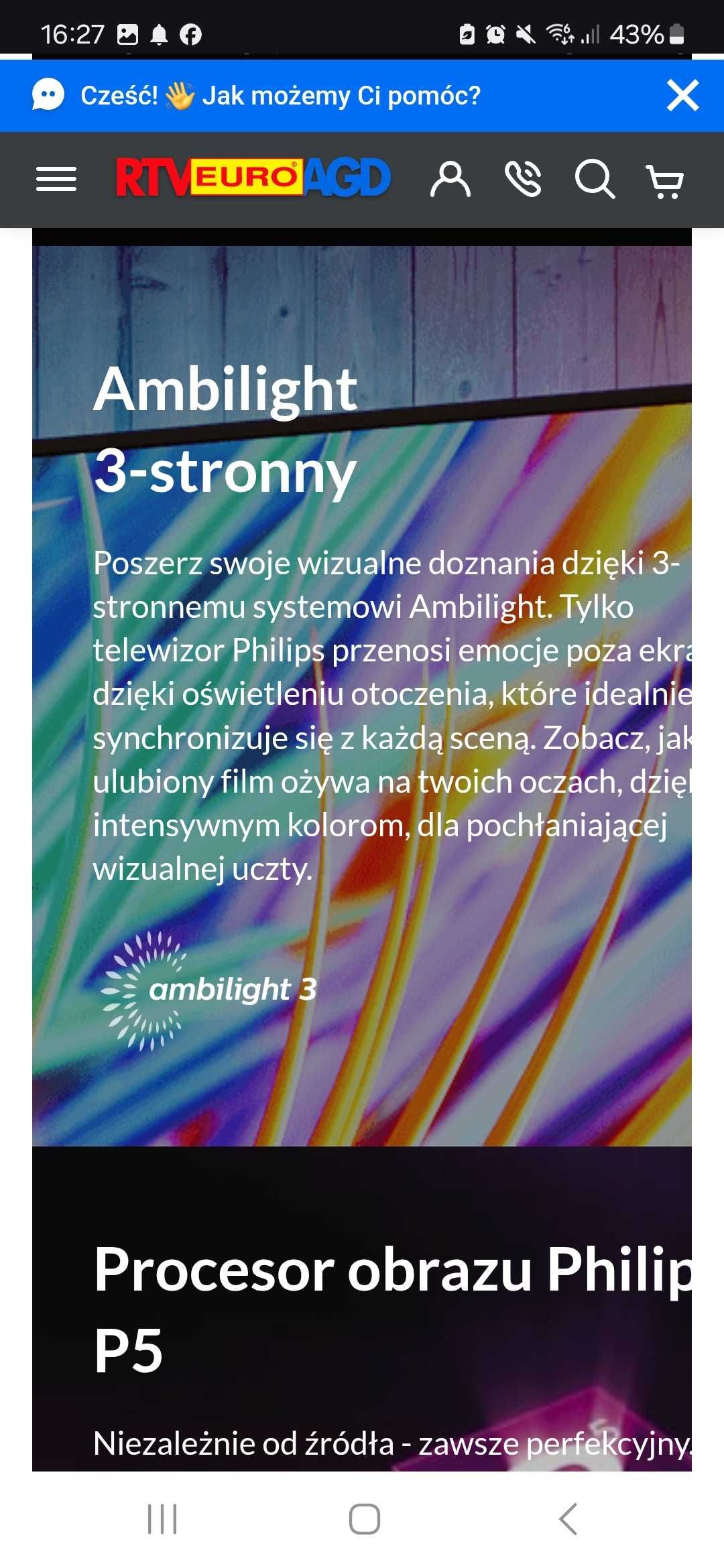 Tv Philips 55PUS8303/12 Ultra Slim 4k UHD LED Ambilight