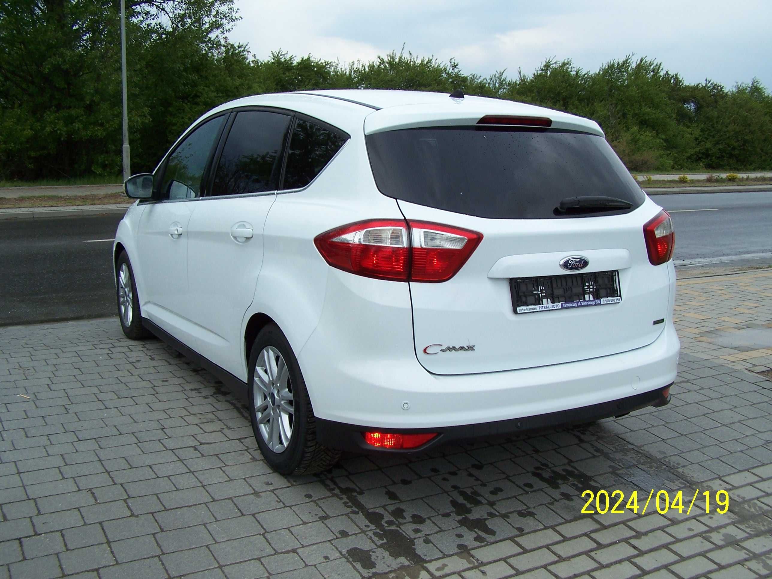 Ford C-Max 1,6 benz Titanium Klima Alu 100% bezwyp  serwis