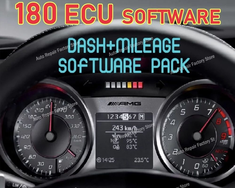 Мега збірник 180 програм для відключення EGR DPF Immo Airbag Dash