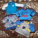 Bluzy chłopięce 6 sztuk w  rozmiarach 86-92
