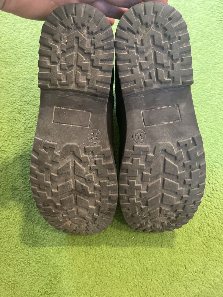 Skórzane sztyblet buty jeździeckie r. 39