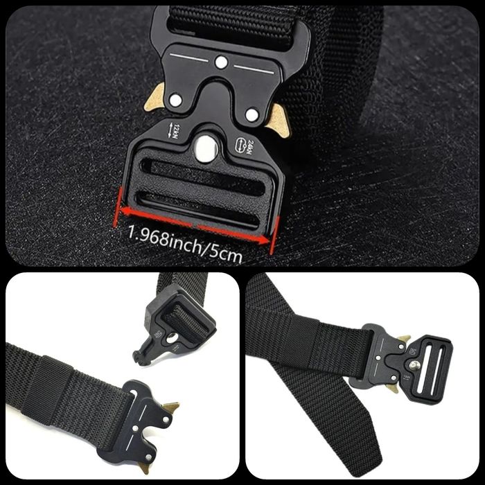 Cinto estilo Tático 120cm NOVO