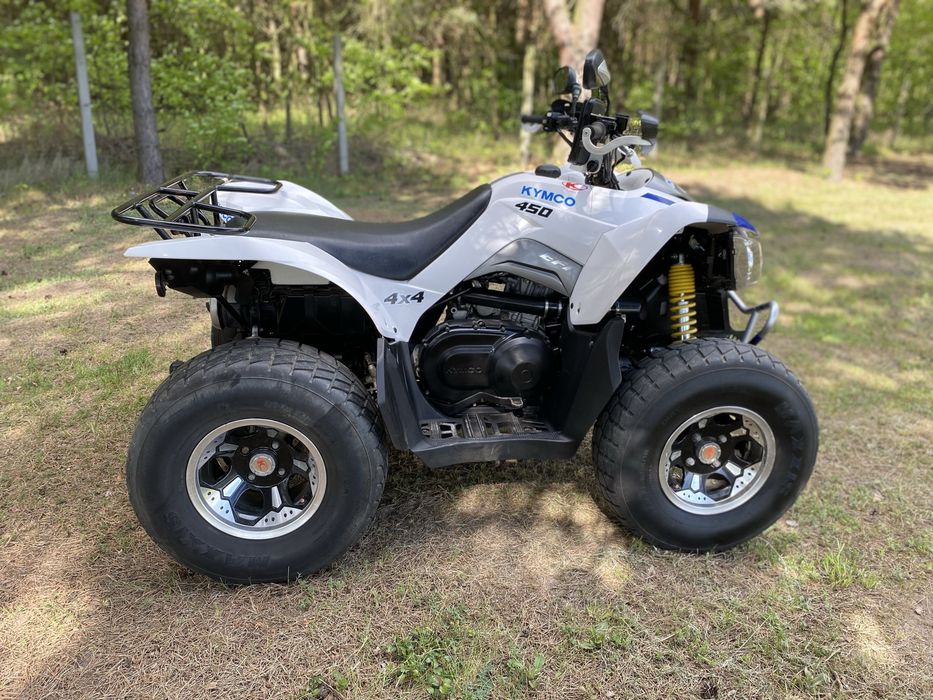 Quad Kymco Maxxer 450i 4x4 bardzo ladny.  Sprowadzony Homologacja L7e.