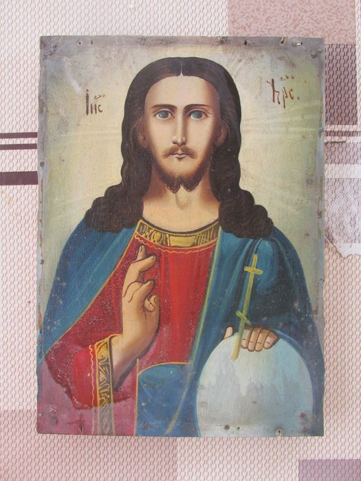 Давня ікона Спаситель.