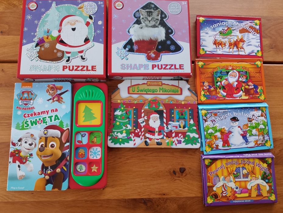 Zestaw zabawek świątecznych