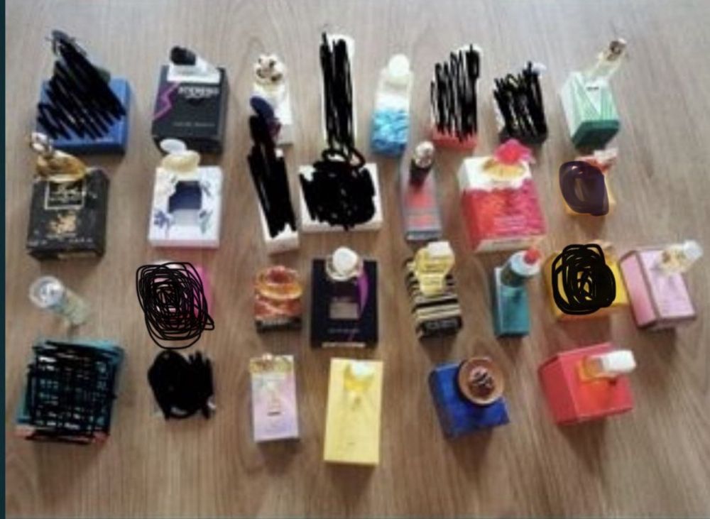 Miniaturas Perfumes com caixa original