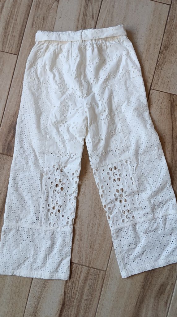 Zara брюки детские из прошвы 152 рост