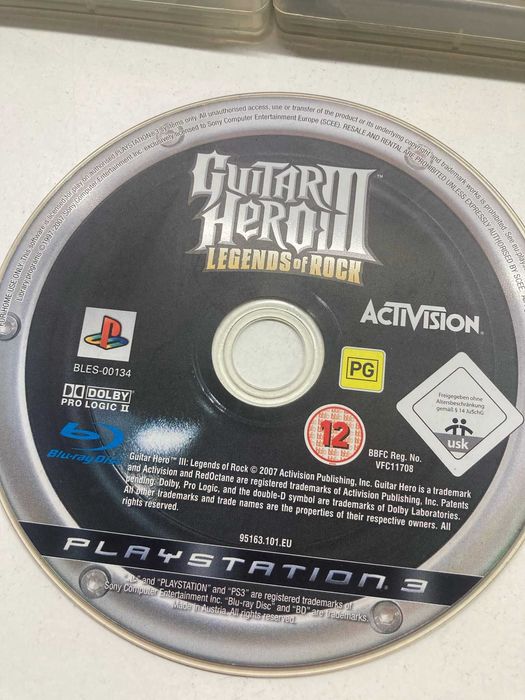 2 Jogos Guitar Hero (PS3)