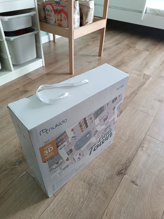 Piankowa mata dla dzieci Puzzle Nukido 116x116 cm