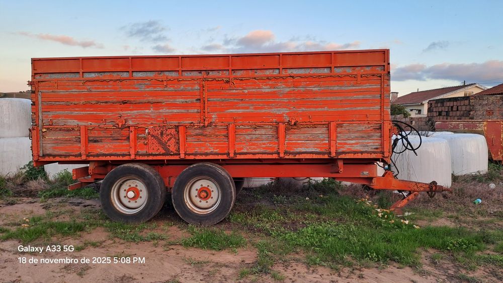 Reboque galucho 2 eixos, 12000kg,com documentos