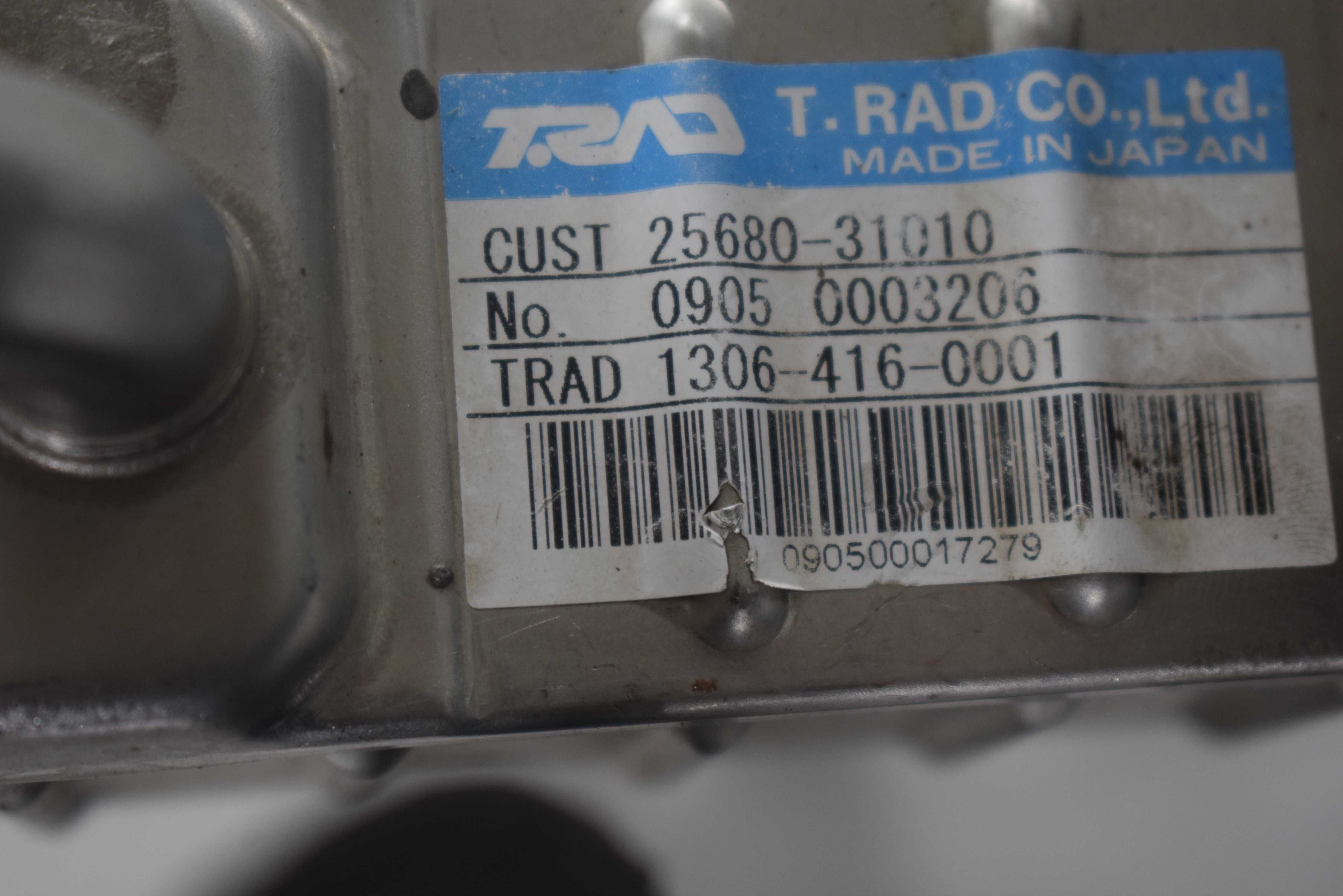 chłodnica spalin egr LEXUS RX III 450H 3.5 09r. 25680.31010