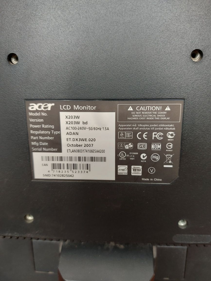 Монітор ACER для ПК