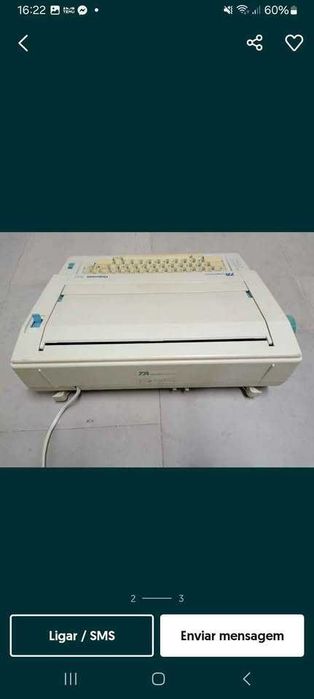 Máquina de escrever Triumph Adler Gabriele 100