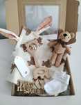 Zestaw prezentowy dla niemowlaka prezent babyshower narodziny chrzest
