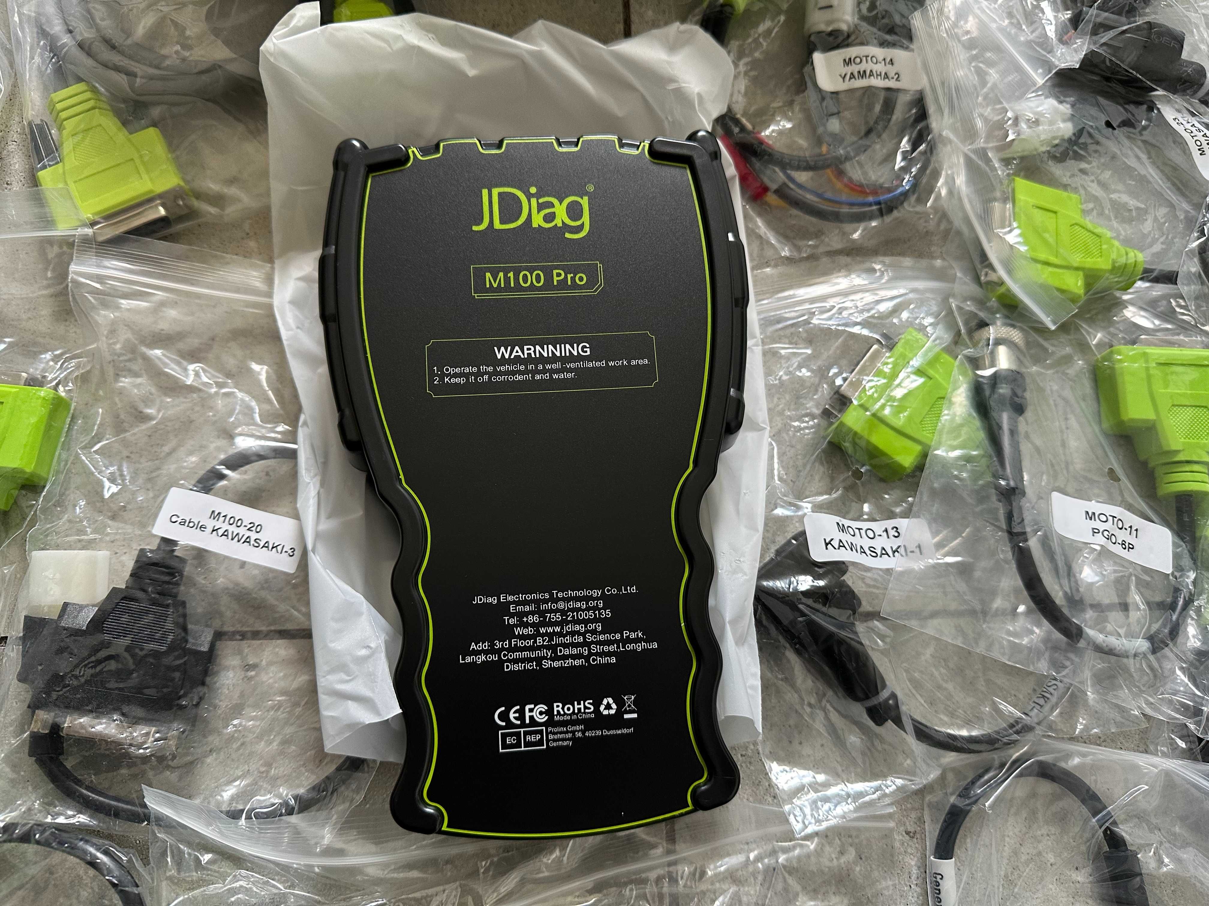 JDIAG M100 PRO Interfejs do motocykli R1 R6 CBR CBF MT10 MT07 S1000R