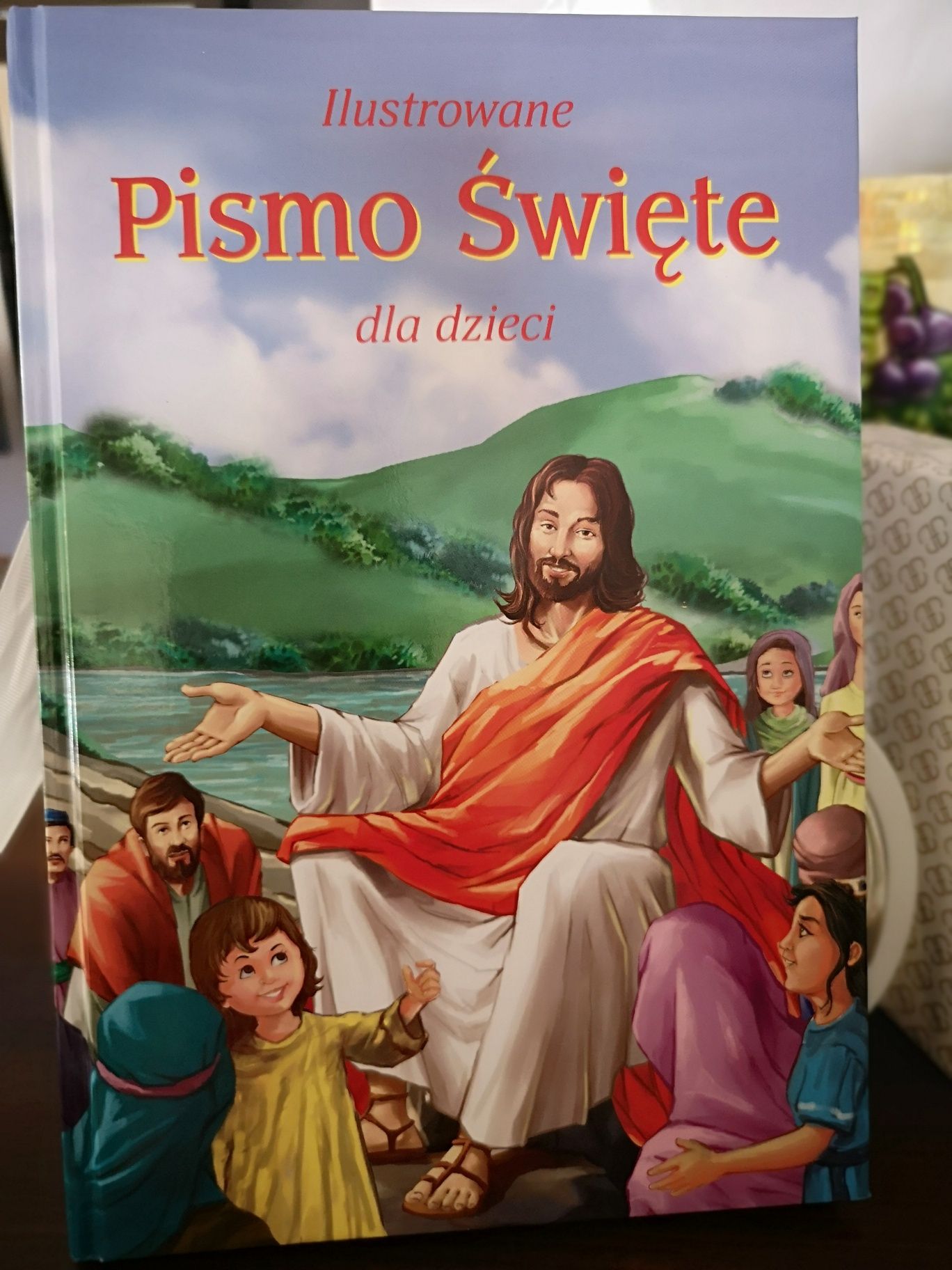 Biblia dla dzieci ilustrowana Pismo Święte prezent na komunię