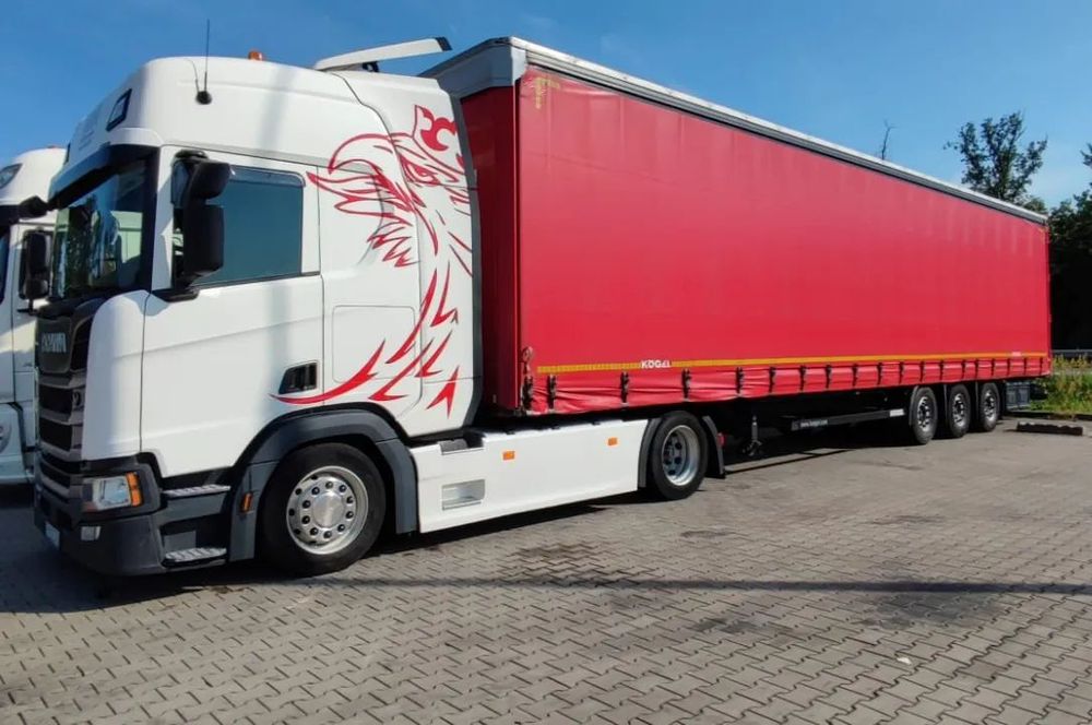 Scania R500  Scania R500 mega/low deck cesja