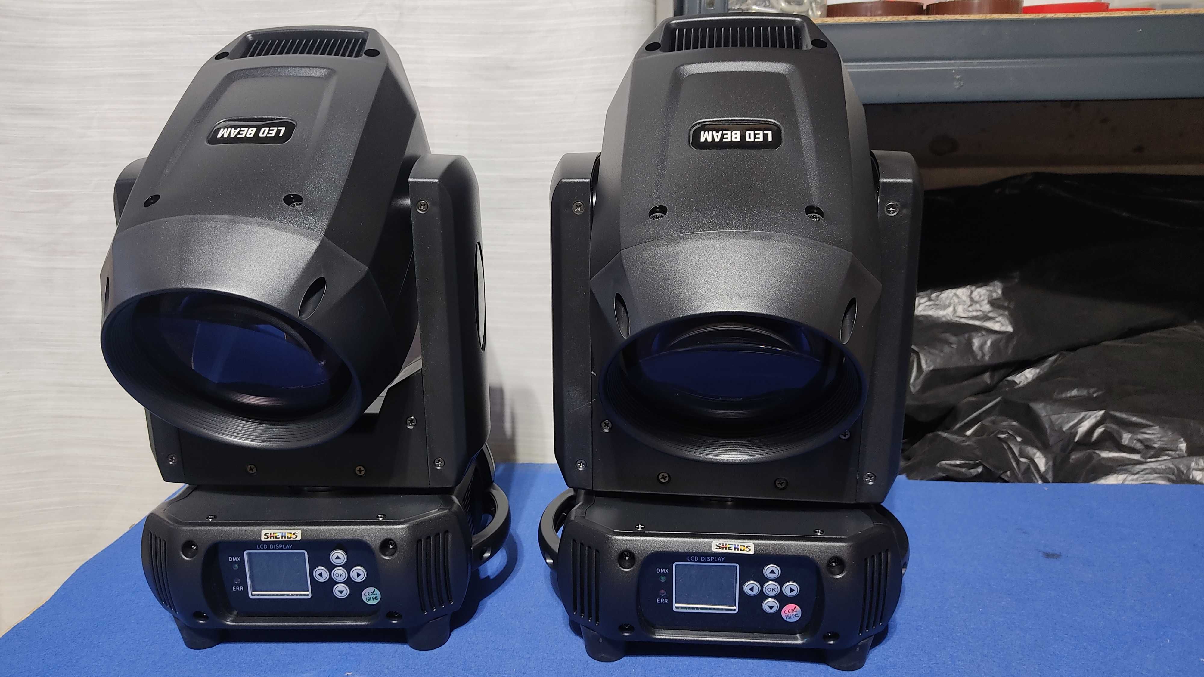 2x Moving head Beam led 150W