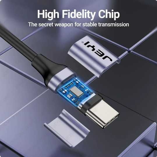 JEYI kabel USB C - C 60W szybkie ładowanie transfer 10Gbps najtaniej!