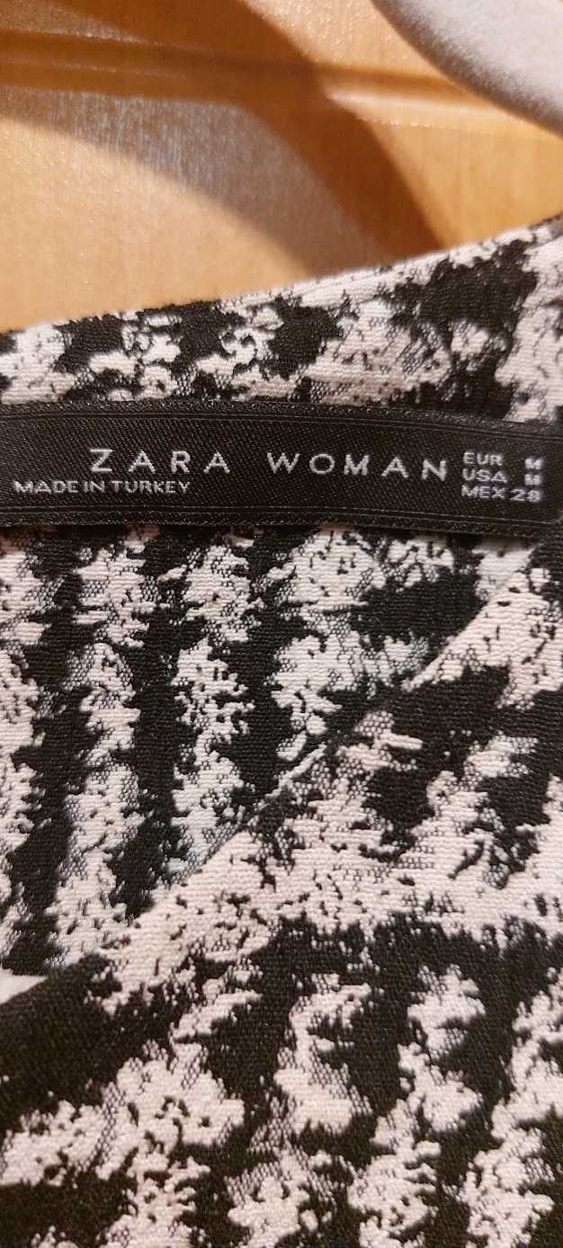 sukienka w pepitkę Zara