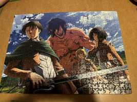 Puzzle Attack on Titan anime Atak Tytanów  500 elementów