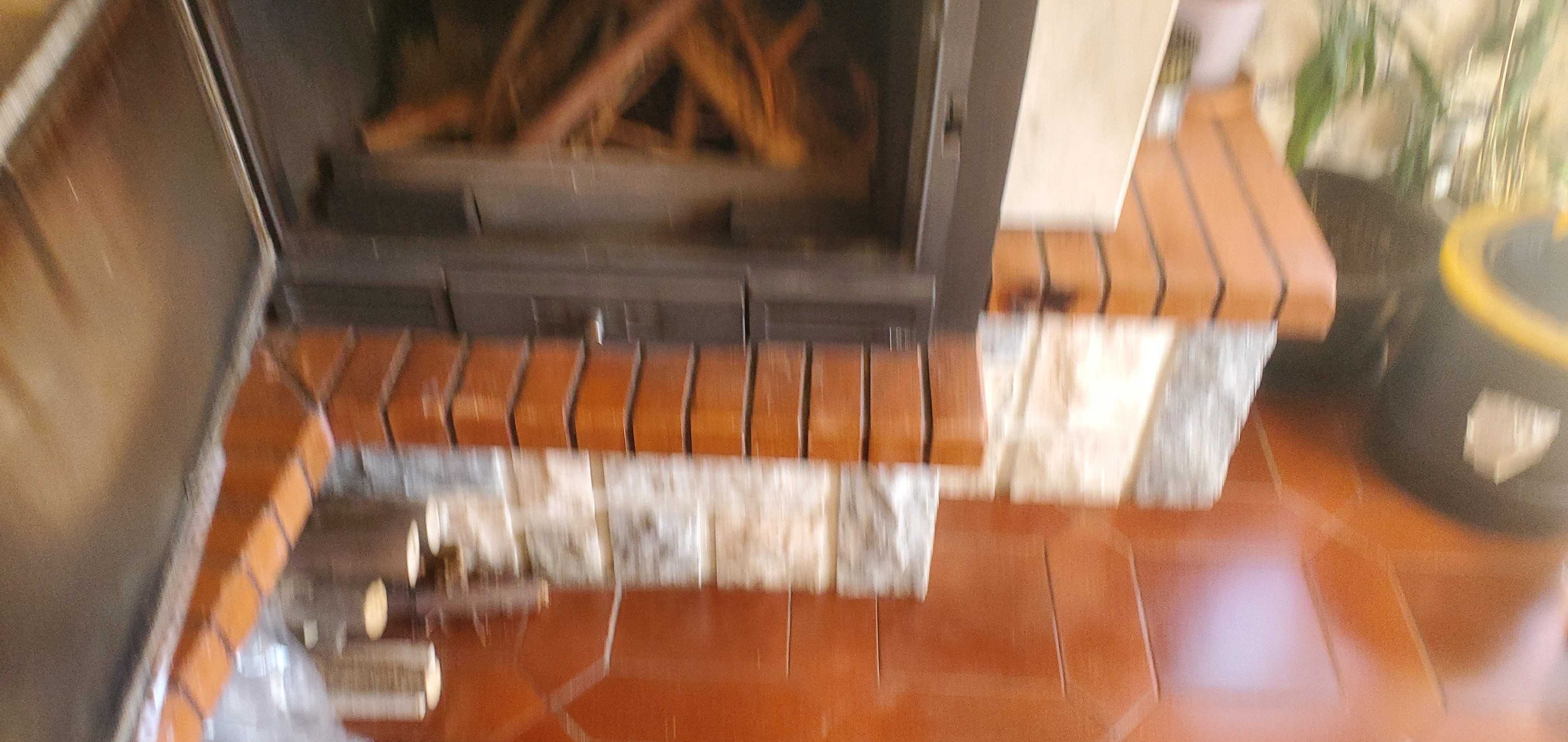 Lareira de canto com recuperador de calor